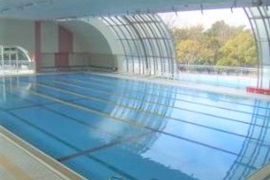 洲原温水プール（内観）