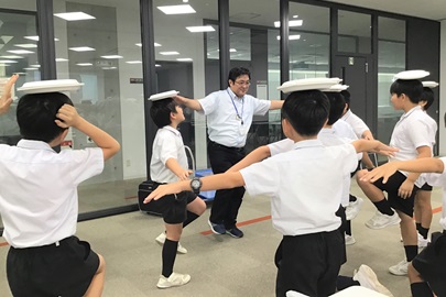 せーの！！バランスとるぞー！<br>「センサーをプログラミングしてバランスボードで遊ぼう」