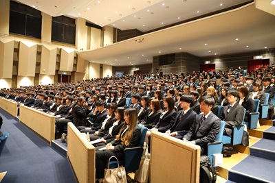 入学式の様子
