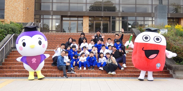 2025年10月21日 本学附属特別支援学校小学部が本学を訪問しました