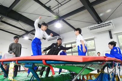 ジャンプジャンプ～！