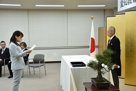 夜間入学式の様子