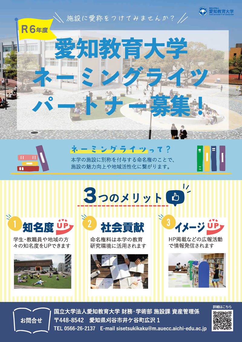 ネーミングライツ事業募集案内